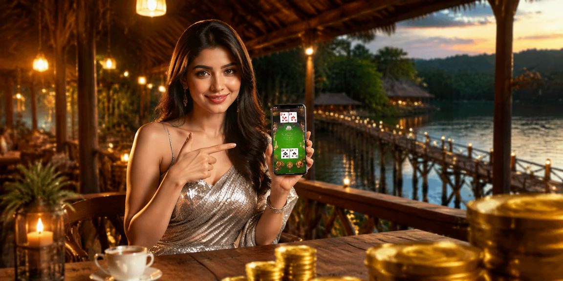 ঢাকায় হাই রোলার ভিআইপি ক্যাসিনো টেবিলে একজন খেলোয়াড়